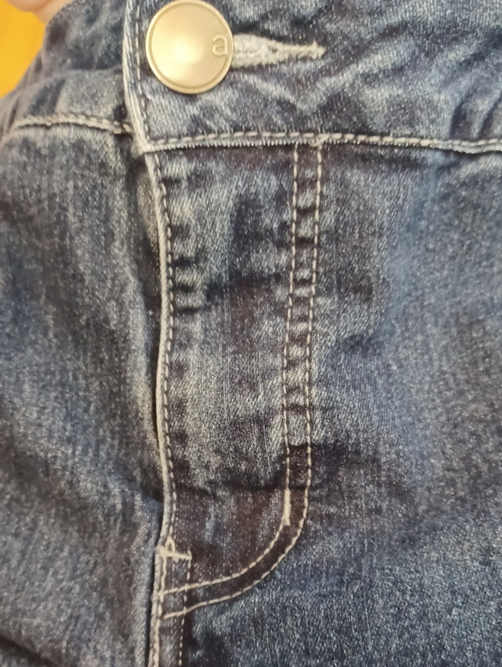 Avenue Denim Skinny Jeans Sz.16A. L.30". R.11.5". W.38".  EUC! - Picture 7 of 7